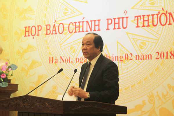 Bộ trưởng, Chủ nhiệm Văn phòng Chính phủ, Người Phát ngôn của Chính phủ Mai Tiến Dũng