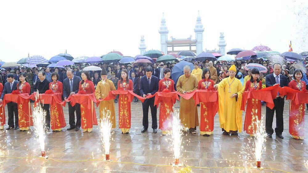 Sơn Động - Bắc Giang: Khánh thành chùa Hạ và Khai hội xuân Tây Yên Tử.