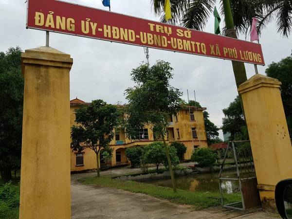 Trụ sở ủy ban nhân dân xã Phú Lương