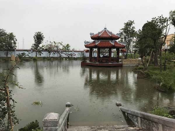 Ngoài ra ông Thành còn cho đào ao, xây dựng trên đất trang trại