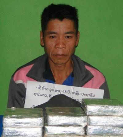 Đối tượng Thào Luôn cùng tang vật vụ án
