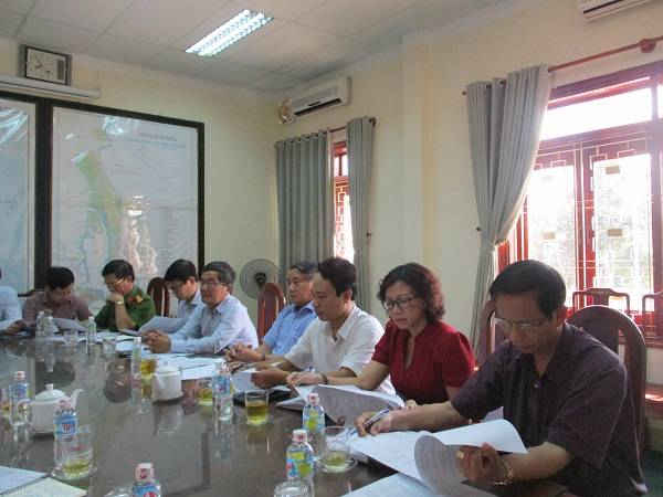 Ông Phan Cao Thắng – Phó Chủ tịch UBND tỉnh Bình Định cùng các cơ quan liên quan tiếp và làm việc với Trung tâm truyền thông Tài nguyên và Môi trường – Bộ Tài nguyên và Môi trường
