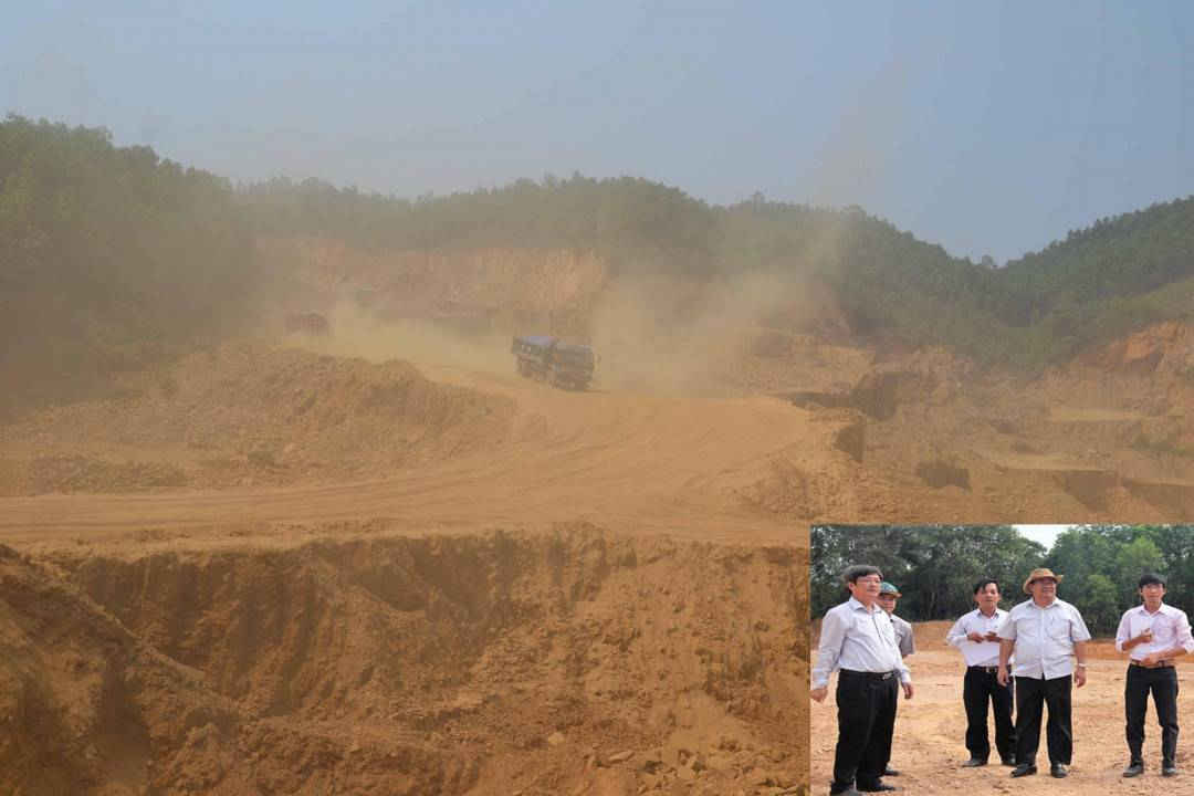 Xử lý nghiêm đối với doanh nghiệp được cấp phép khai thác có dấu hiệu vi phạm về môi trường, diện tích, trữ lượng,..
