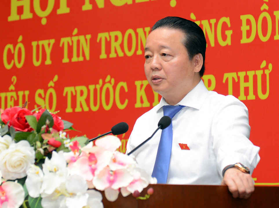 Bộ trưởng Trần Hồng Hà