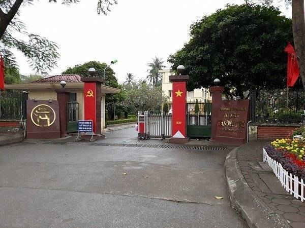 Trụ sở UBND huyện Thanh Trì.