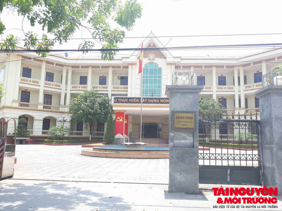 Trụ sở UBND huyện Lương Tài.