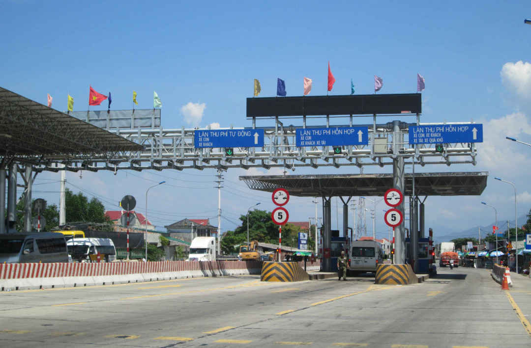 Trạm thu phí Phú Bài của nhà đầu tư Trùng Phương