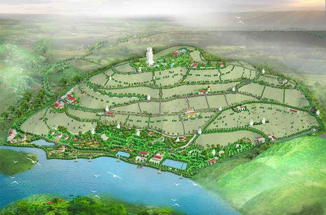 Phối cảnh dự án công viên nghĩa trang An Phúc Viên.