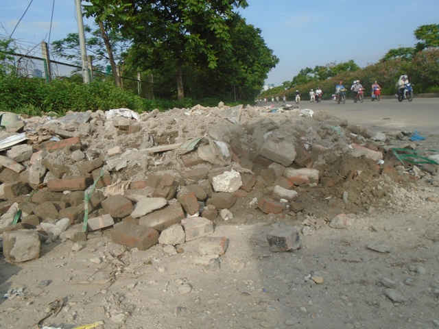 Hình ảnh phóng viên ghi lại trực tiếp chiều ngày 30/5/2018