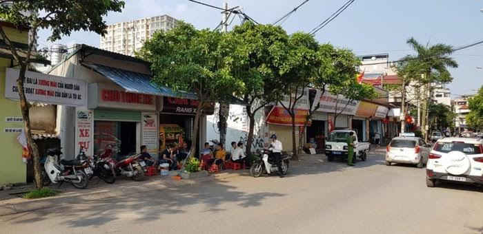 ​Khu vực sẽ bị tổ chức cưỡng chế.