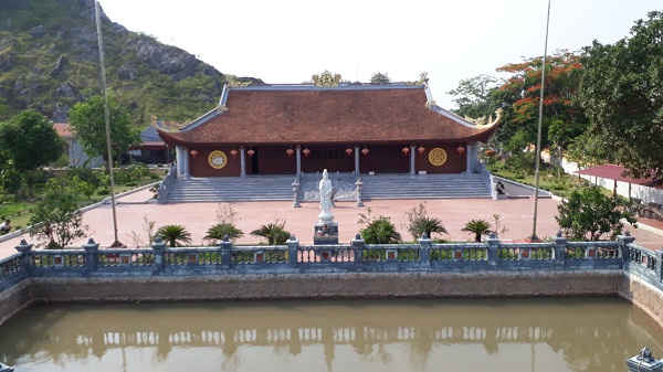 Chùa Hàn Sơn được UBND tỉnh Thanh Hóa công nhận di tích lịch sử văn hóa cấp tỉnh đang bị ảnh hưởng nghiêm trọng bởi hoạt động nổ mìn kahi thác đá.