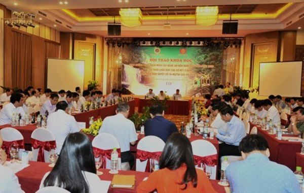 Quang cảnh buổi Hội thảo khoa học