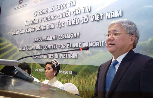 Bộ trưởng, Chủ nhiệm UBDT Đỗ Văn Chiến công bố Cuộc thi