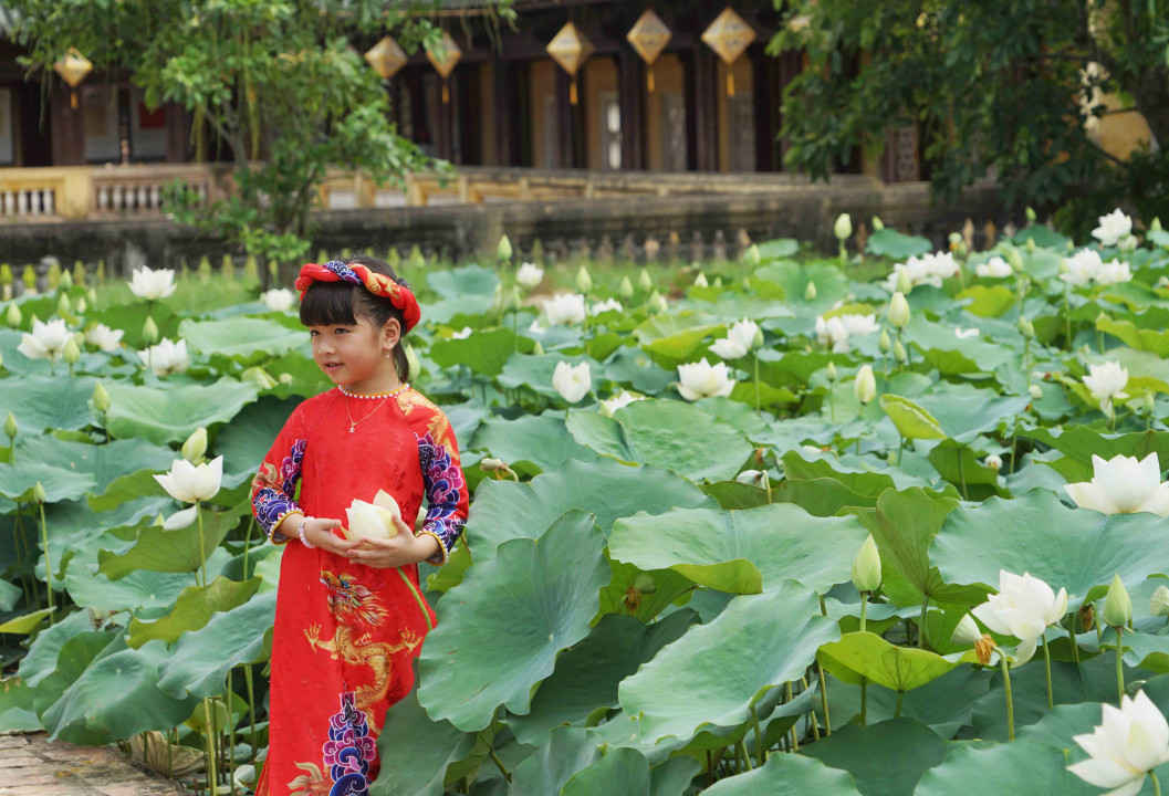 Trẻ em cũng mê sen