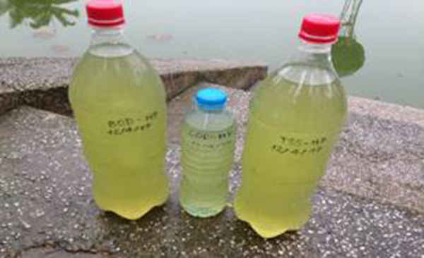 Nước trước khi xử lý