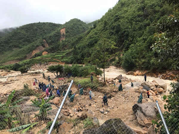 Thiệt hại nặng nề do mưa lũ gây ra ở Lai Châu - Ảnh: Chinhphu.vn