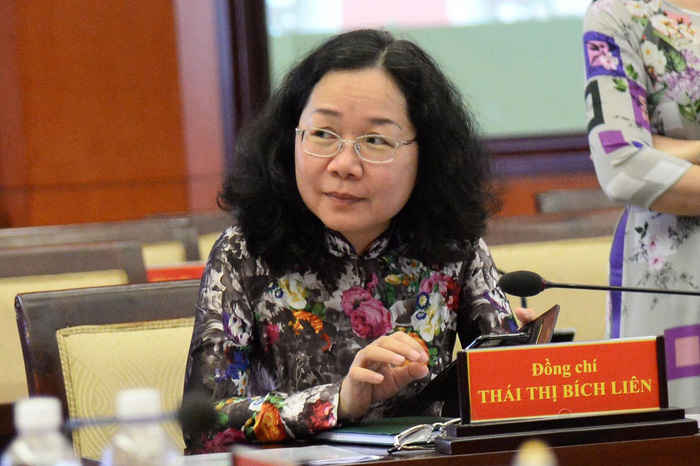 chánh văn phòng thành ủy thái thị bích liên