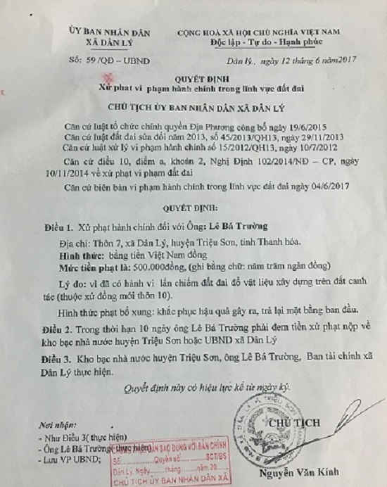 Việc xử phạt chỉ mang tính chất “muối bỏ biển”, cần xử lý nghiêm minh hơn nữa những trường hợp chưa hoàn thiện đủ hồ sơ.