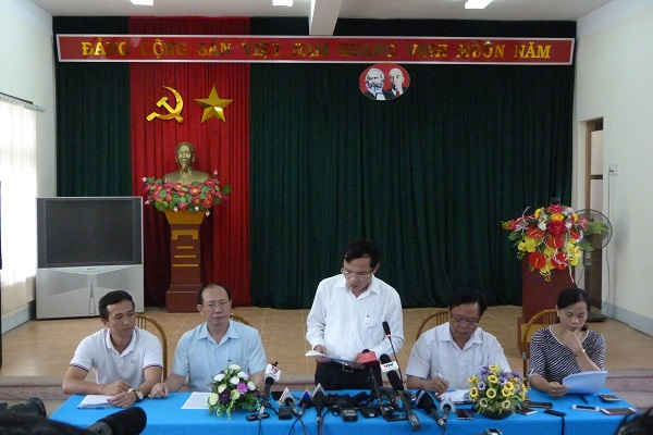 Quang cảnh buổi thông tin