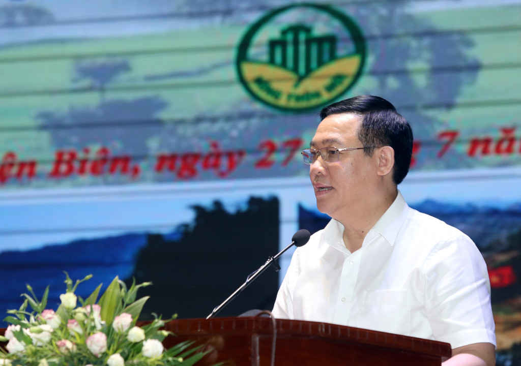 Vương Đình Huệ Phó Thủ tướng Chính phủ Vương Đình Huệ phát biểu chỉ đạo hội nghị