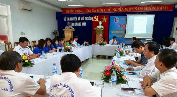 Hội nghị trao đổi kinh nghiệm về công tác quản lý TM&MT của các địa phương.
