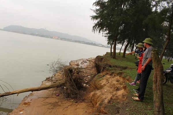 Diện tích “ốc đảo” ngày càng bị thu hẹp