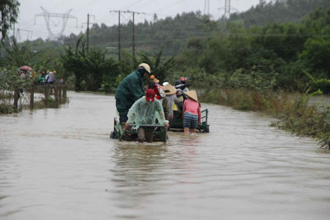 Xã Hòa Nhơn, huyện Hòa Vang, TP. Đà Nẵng - một trong 6 địa phương được lựa chọn triển khai Dự án “Xã an toàn về phòng chống thiên tai ”