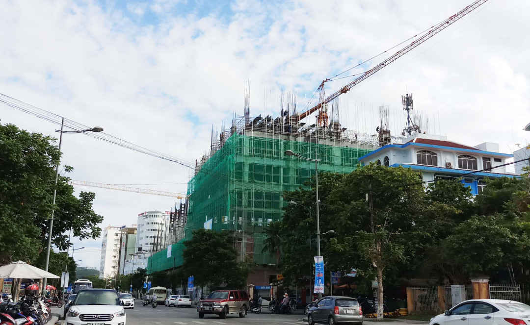 Dự án Goldland Plaza đang được triển khai thi công
