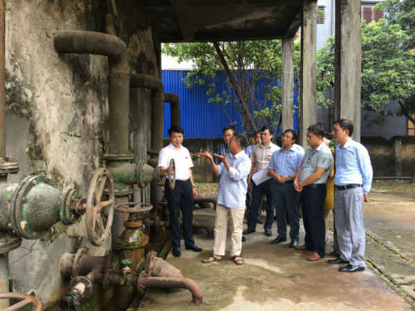 nước sạch huyện Mê Linh