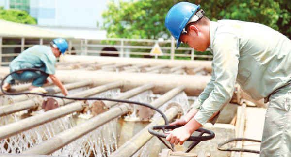 nước sạch KCN