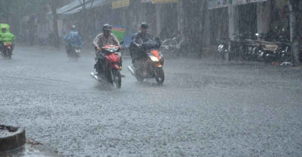 mưa lớn ở Băc Bộ