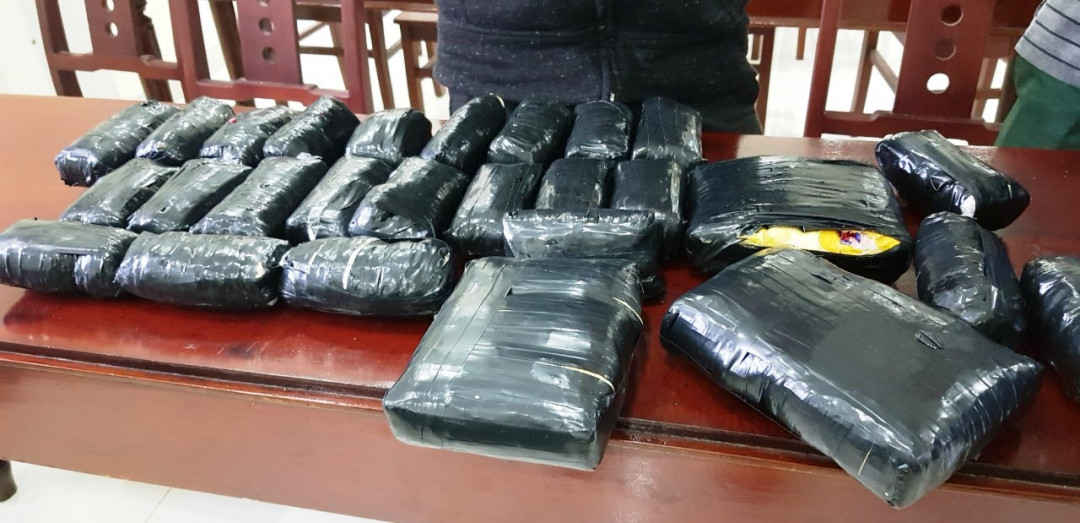 Tang vật vụ án bị bắt giữ