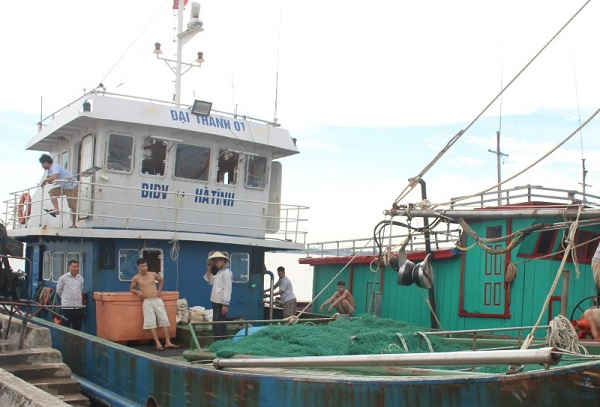 Nhiều tàu vỏ thép có nguy cơ nằm bờ vì không tìm kiếm được lao động