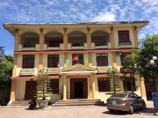Trụ sở Ban quản lý quảng trường Hồ Chí Minh, nơi để xảy ra hàng loạt sai phạm