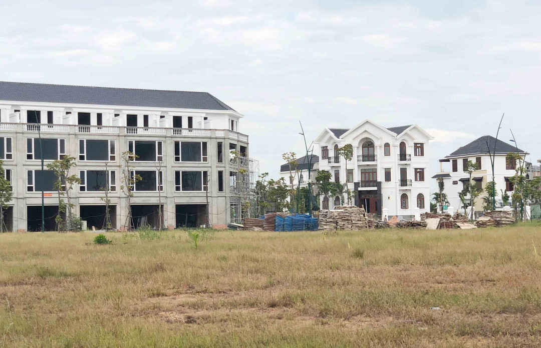 Khu đô thị Phú Mỹ An đang được xây dựng