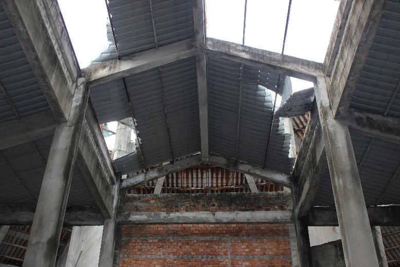 Nhiều hạng mục đã xuống cấp nghiêm trọng