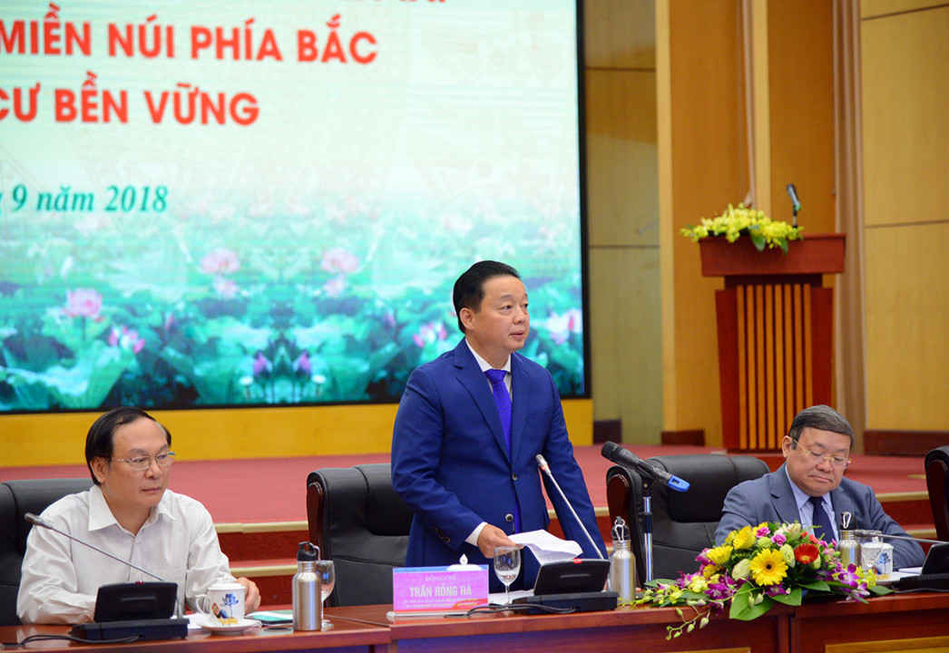 Bộ trưởng Bộ Tài nguyên & Môi trường Trần Hồng Hà