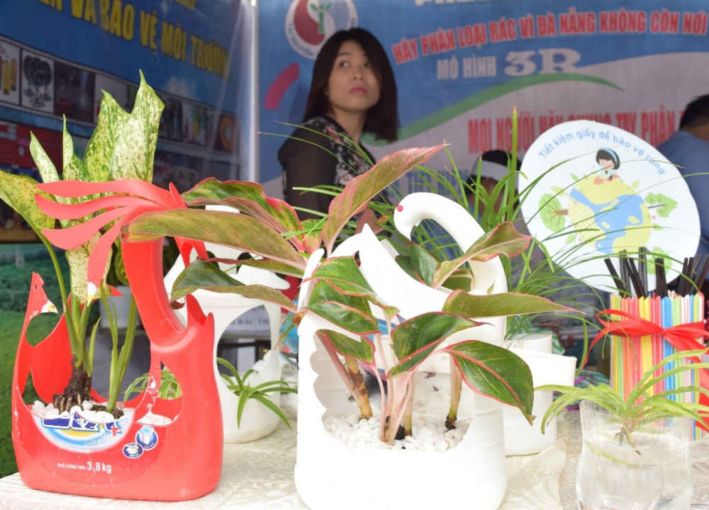 Một số sản phẩm ấn tượng tại Ngày hội tái chế