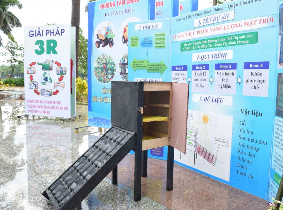 Triển lãm mô hình, giải pháp bảo vệ môi trường