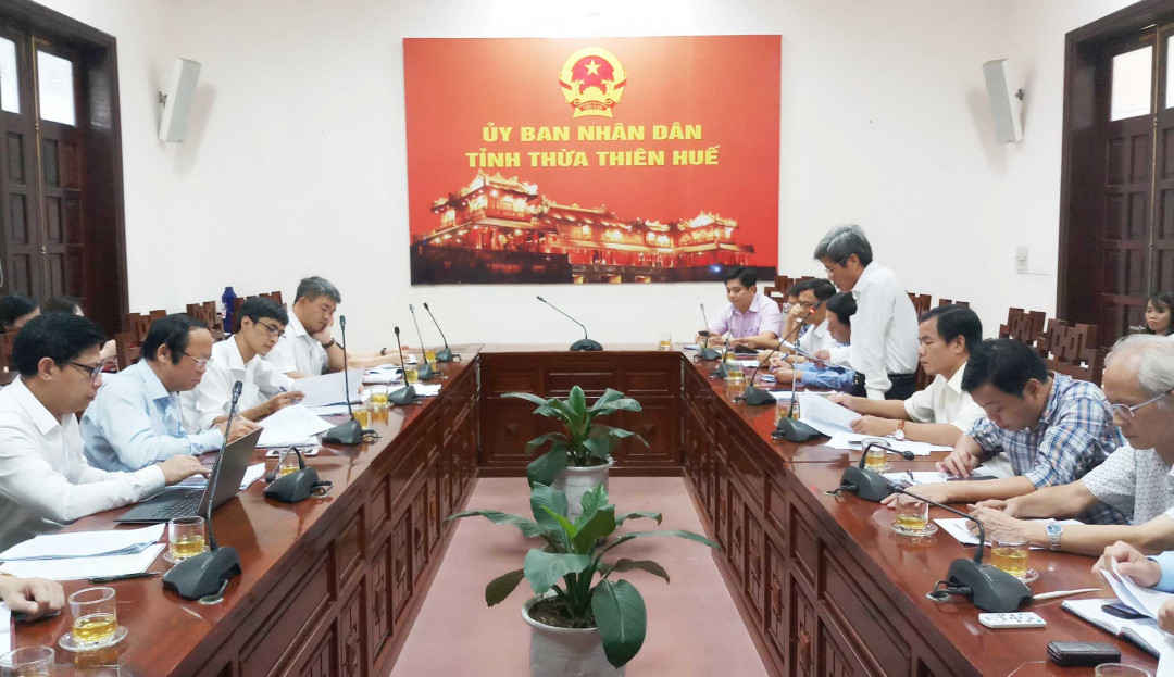 Đoàn công tác Bộ TN&MT làm việc với tỉnh Thừa Thiên Huế về Chương trình mục tiêu Quốc gia xây dựng nông thôn mới