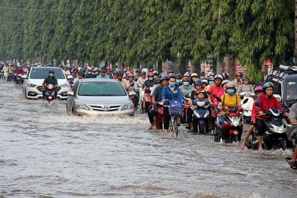 triều cường ở ĐBSCL