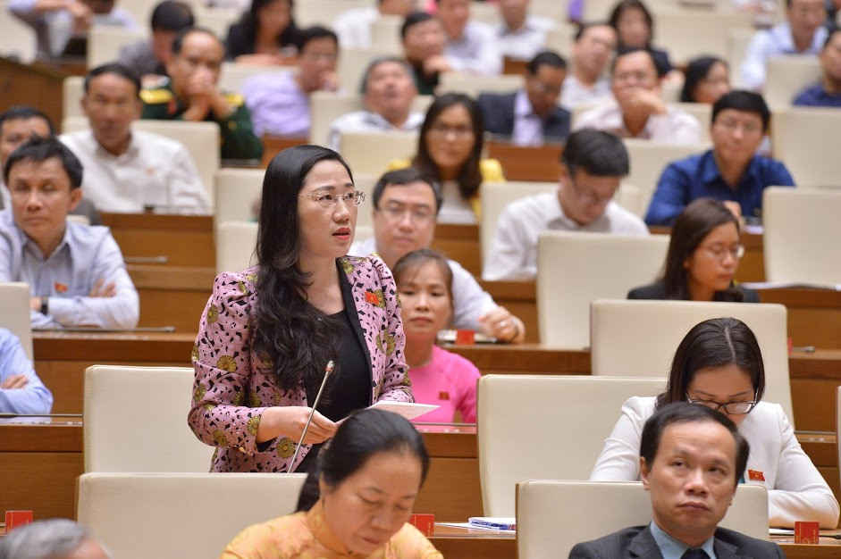 đại biểu Nguyễn Thị Thủy (Đoàn ĐBQH tỉnh Bắc Kạn)