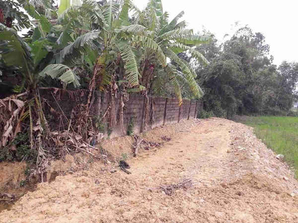 Nghĩa trang mở rộng sát tường rào người dân khiến hàng chục hộ dân xóm Thịnh Lạc, xã Nghi Vạn bức xúc phản đối