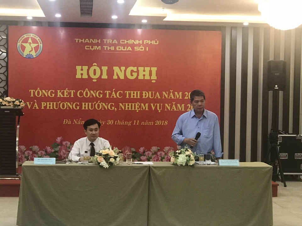 Cụm Thi đua số 1 tổng kết công tác năm 2018