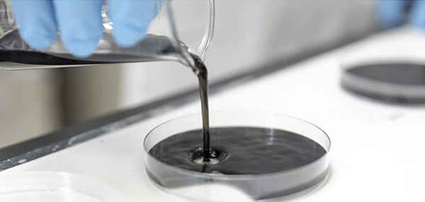 Hydrogel được đổ. Ảnh: KAUST