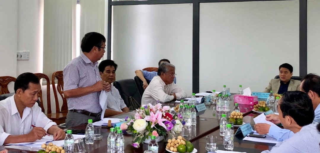 UBND tỉnh Quảng Nam tiếp và giải quyết khó khăn, vướng mắc của doanh nghiệp (ảnh Linh Chi)