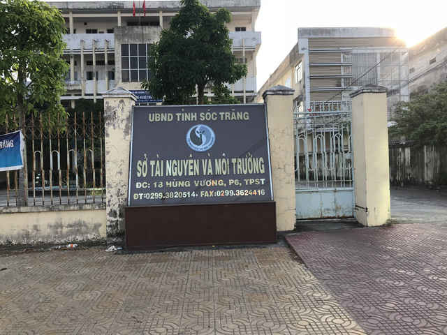 sở TN&MT sóc trăng
