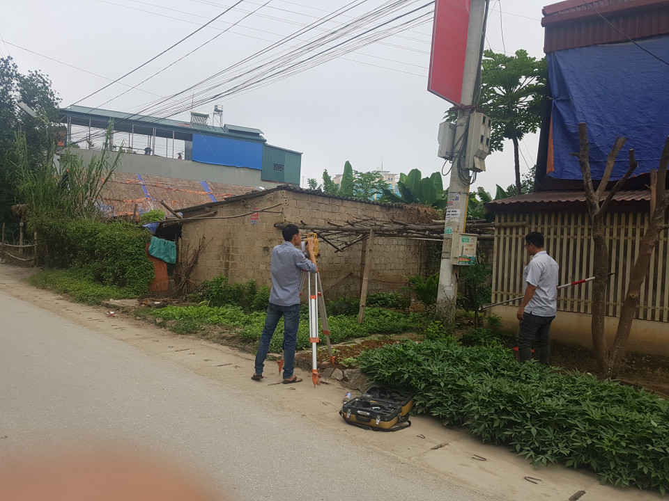 Điện Biên tăng cường công tác đo đạc, lập bản đồ địa chính