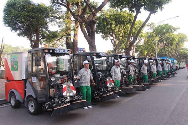 Mở đợt cao điểm vệ sinh môi trường dịp Tết Dương lịch 2019