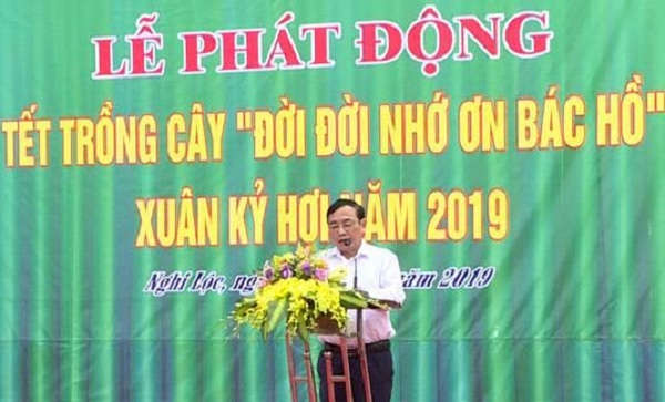 Lễ phát động “Tết trồng cây, đời đời nhớ ơn Bác Hồ” xuân Kỷ Hợi 2019